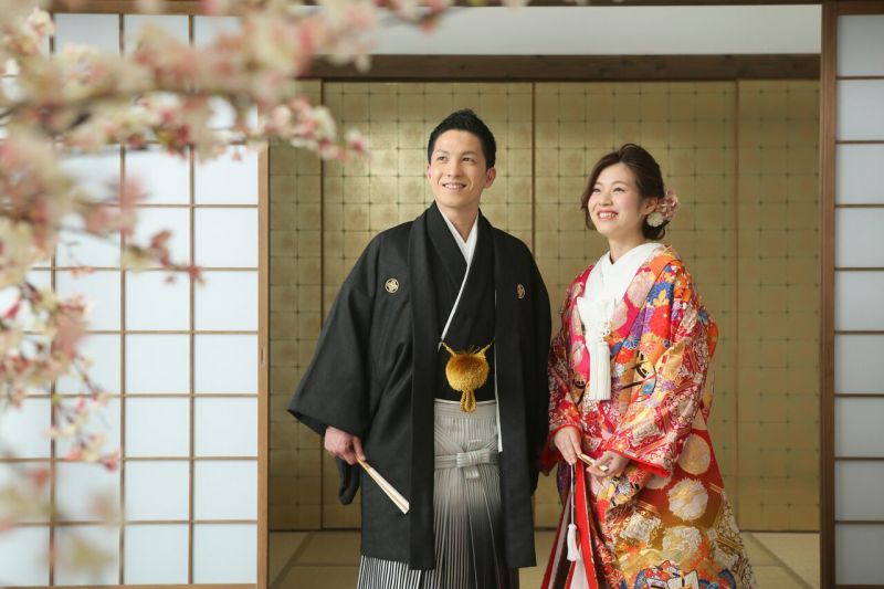 和装室内庭園！