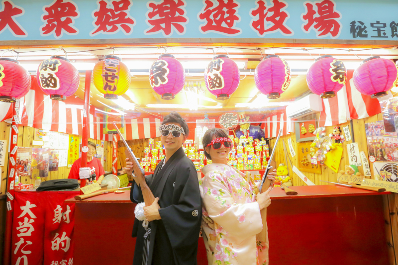 とびっきり派手に、お祭り気分