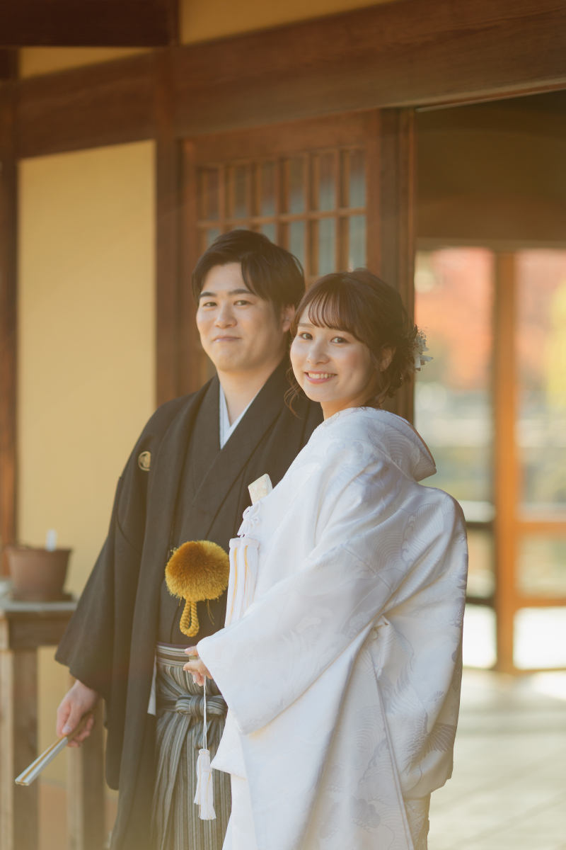 素敵な笑顔のおふたり