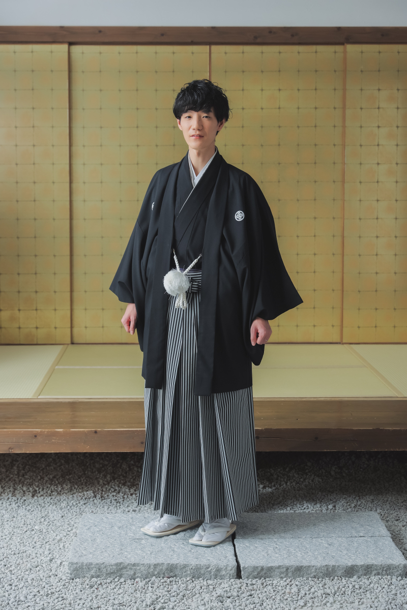 新郎様のソロカットも。