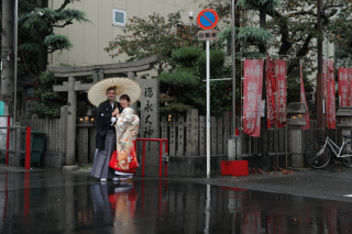 庭園＆街ぶらロケ♪