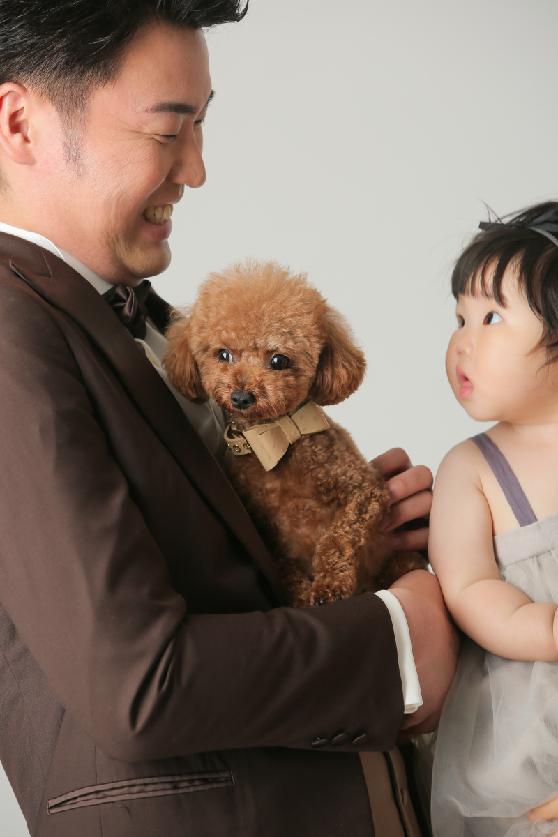 ワンちゃんもin!!