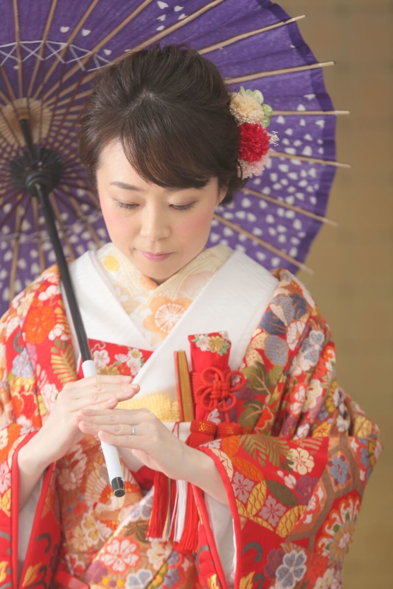 えりや小物の組み合わせセンスが素敵♡