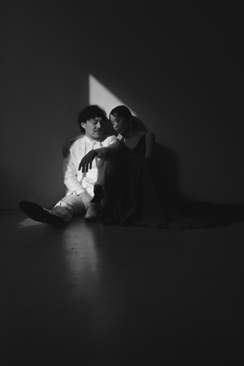 モノクロでクールに