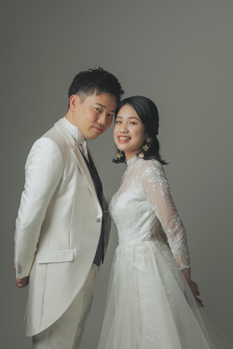 おでことおでこひっつけて