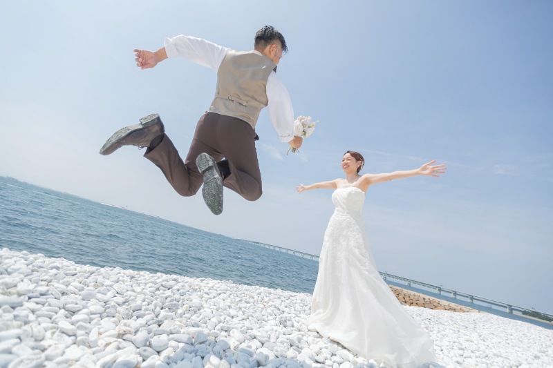 涼しげで爽やかな海ロケーション