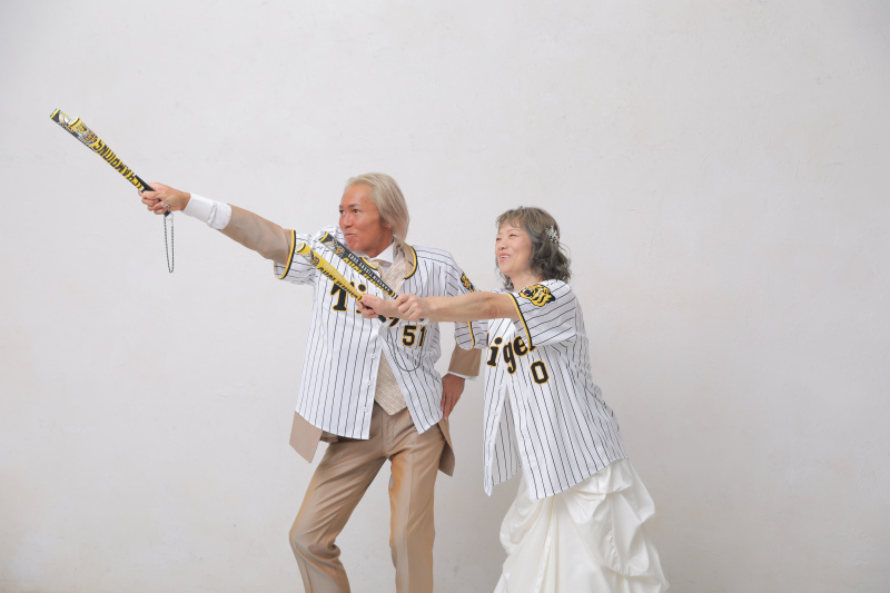 観戦中のお二人