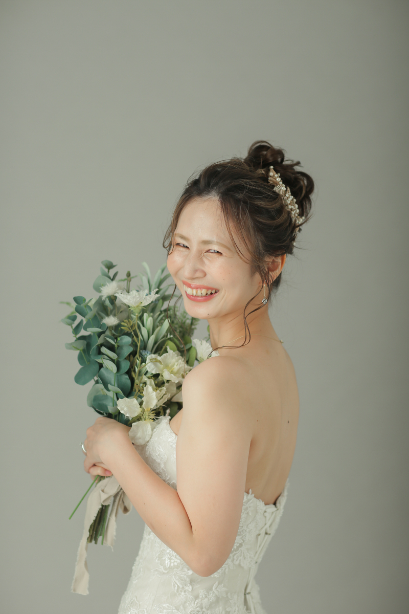 最後はかわいい笑顔で締めくくり