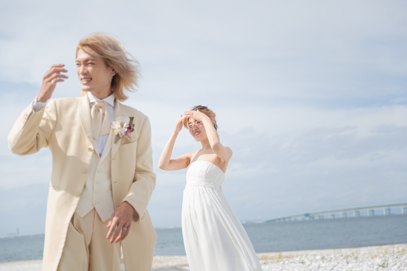 今日は海ロケ日和!