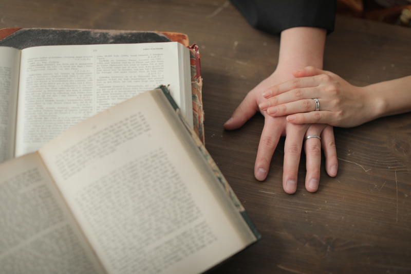 夫婦の証がキラリ☆