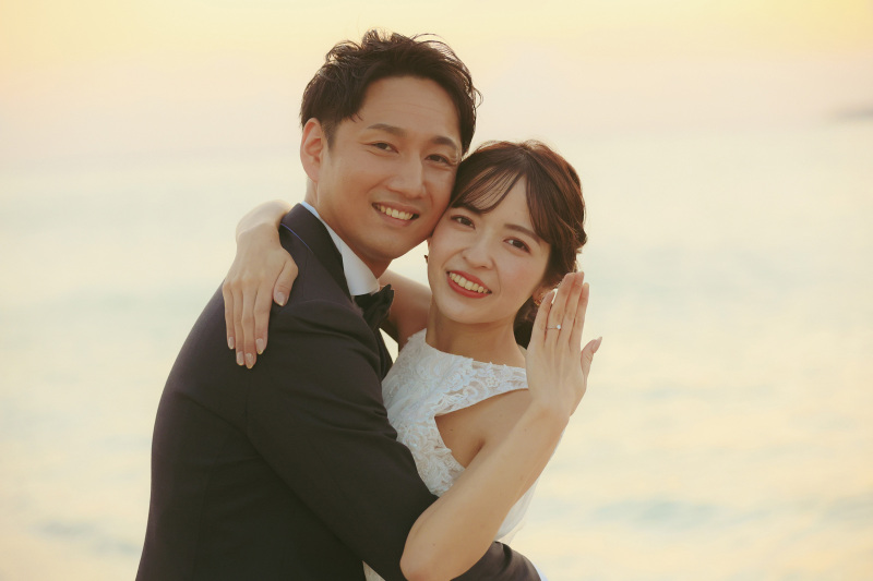 幸せいっぱいの笑顔!