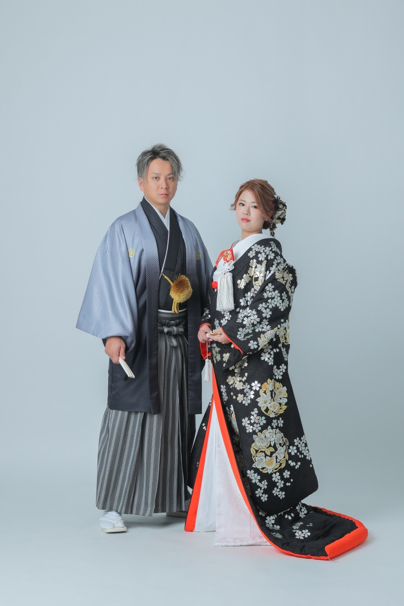 和装にチェンジ