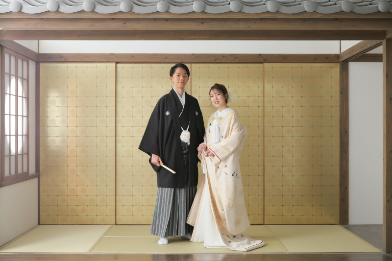 和装撮影スタート!