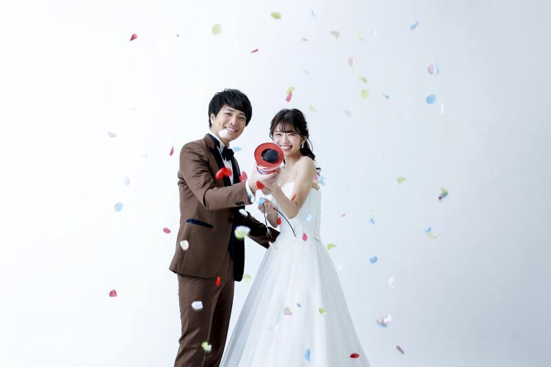 スタジオ撮影と秋の大阪城