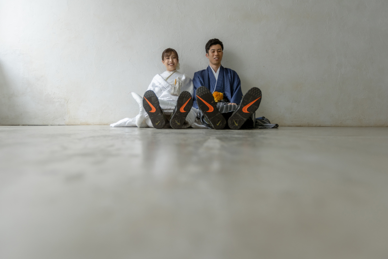 いろいろな角度から撮影