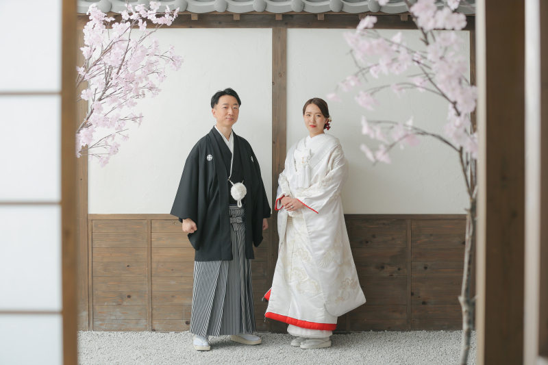 桜を使って春っぽく