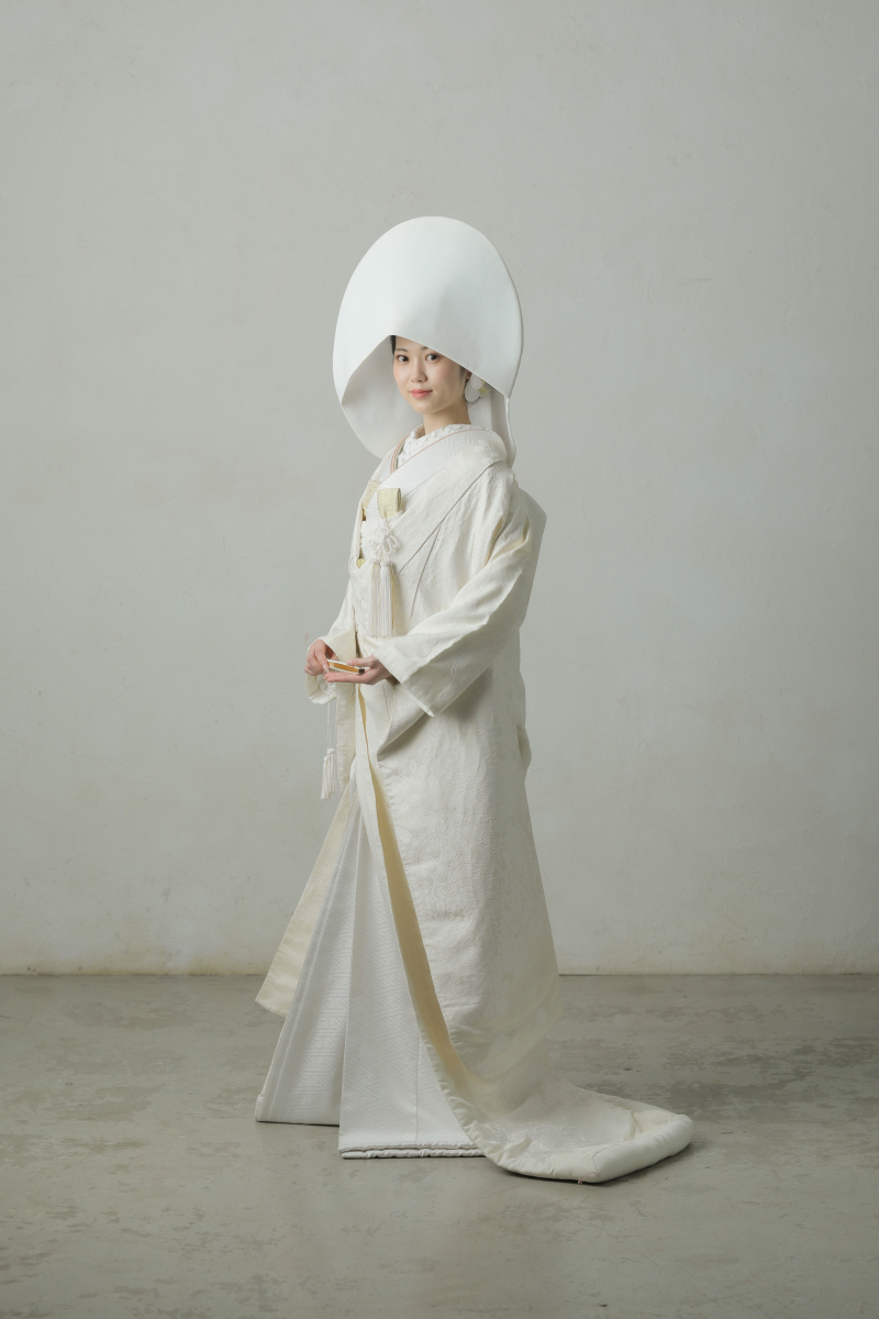 綿帽子のお姿も