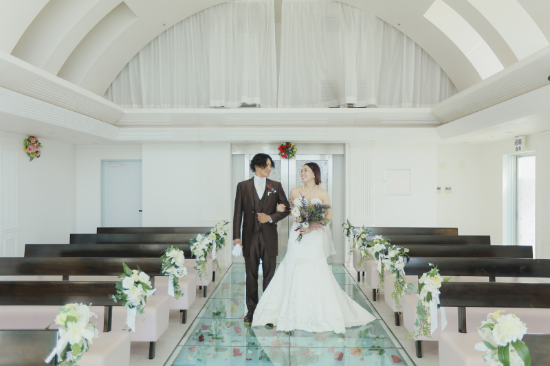 おふたりでご入場