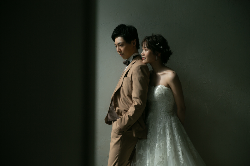 肩によりかかって♡