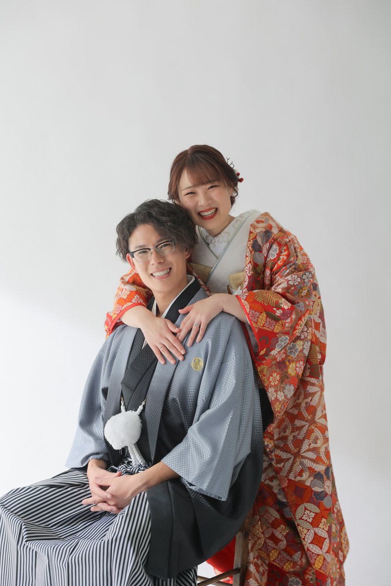 和装にチェンジ