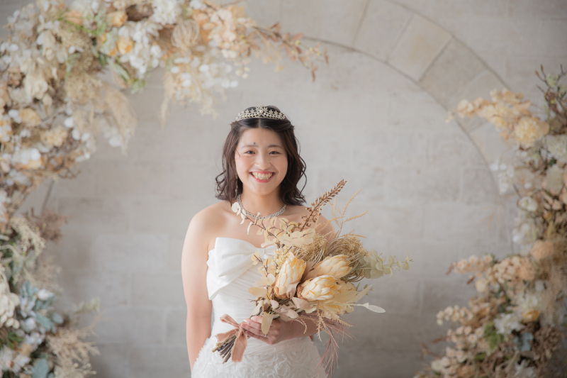 新婦様のソロカット