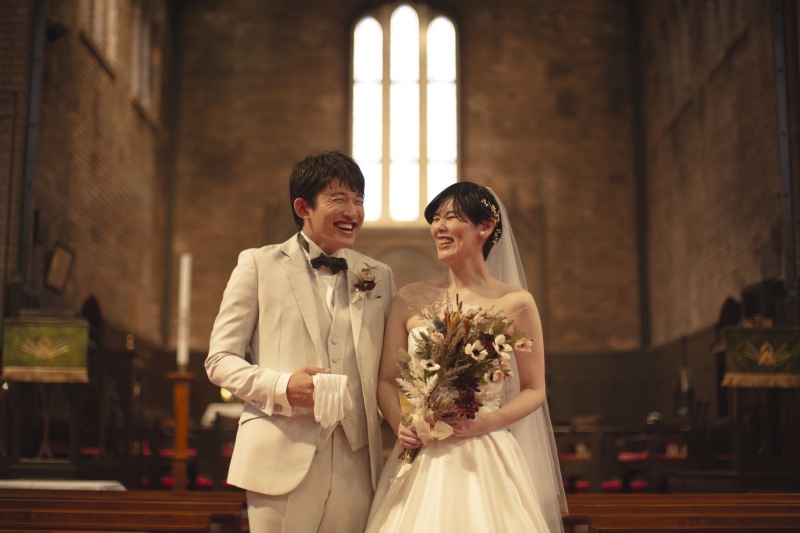 川口教会での撮影