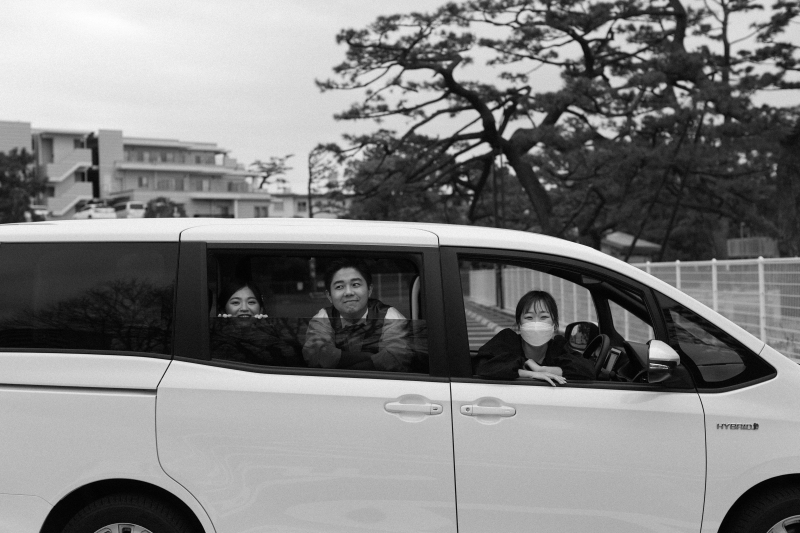 撮影後のオフショット