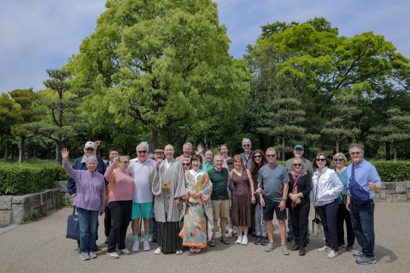 観光中の方々と♪