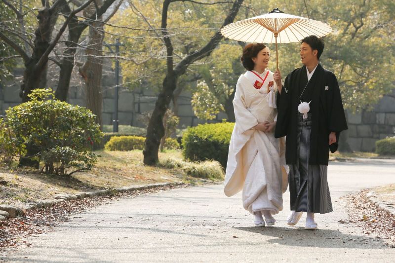 大阪城ロケーションスタート！