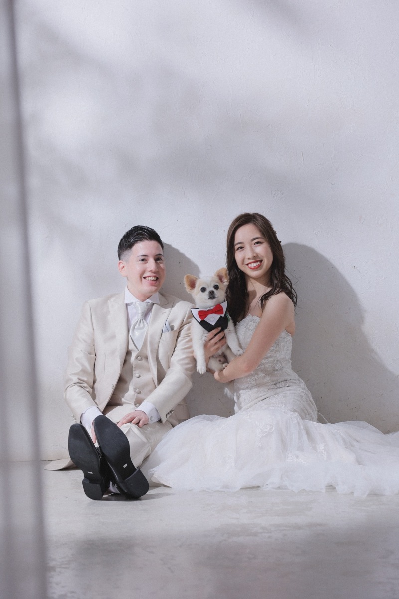 わんちゃんもおめかし!