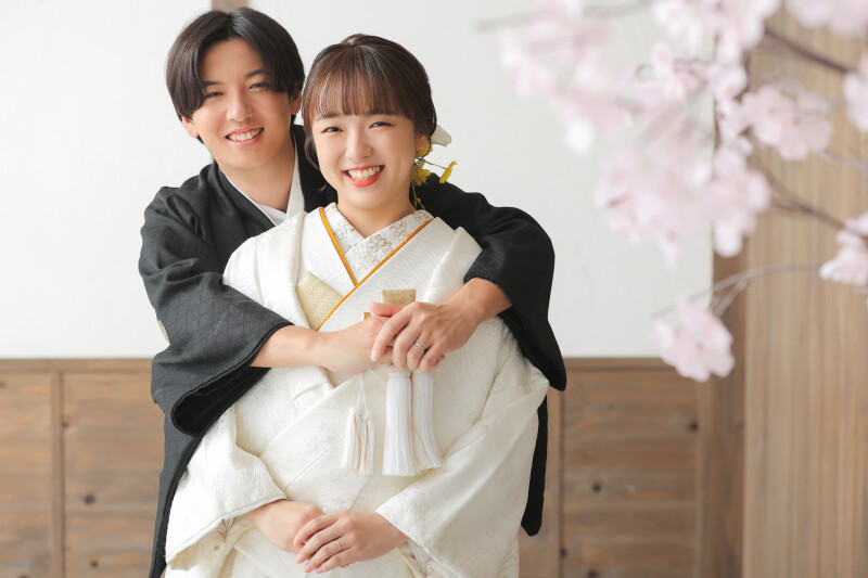 桜を使って・・・