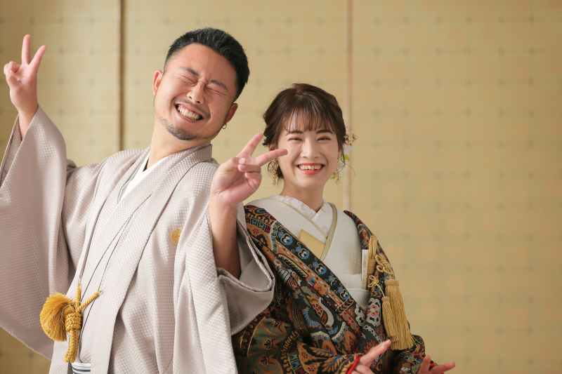 最後にピース!!