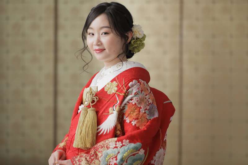 新婦様のソロショット