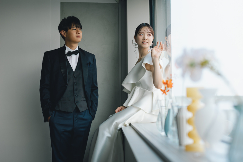 映画のワンシーンのような撮影を