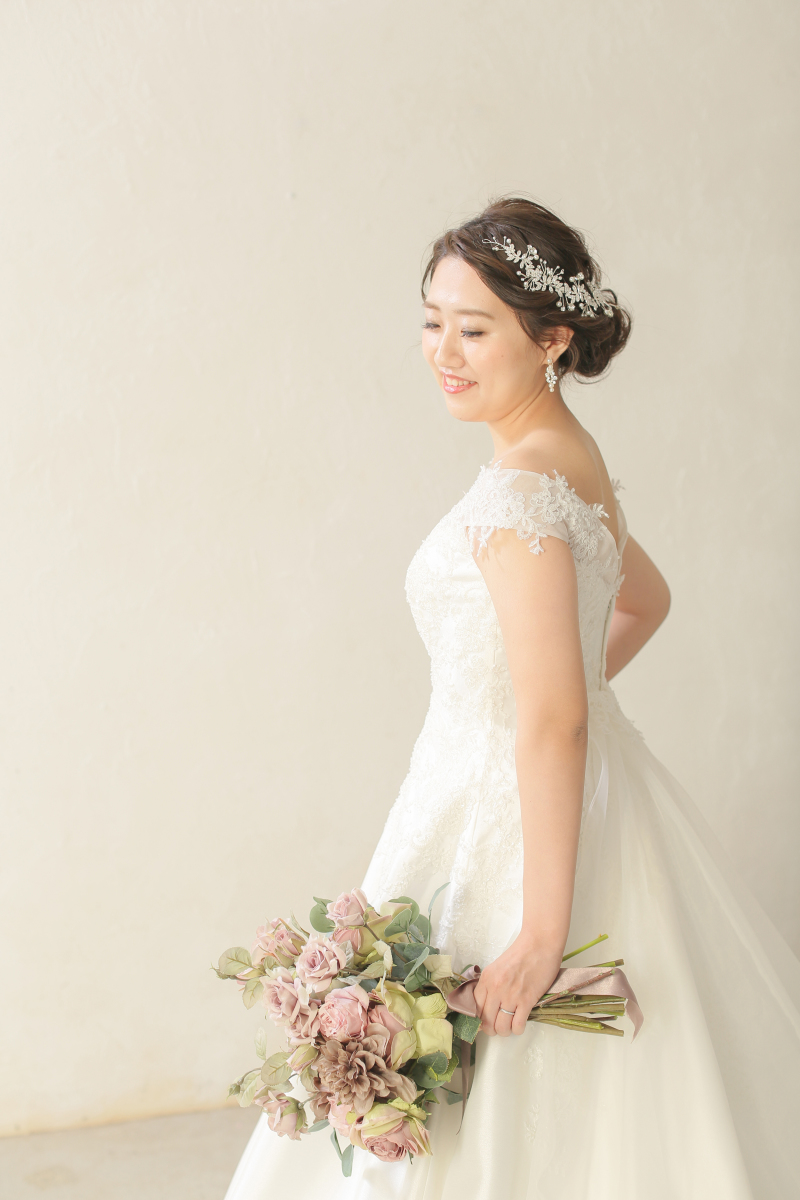 花嫁様の、ふとした仕草♪