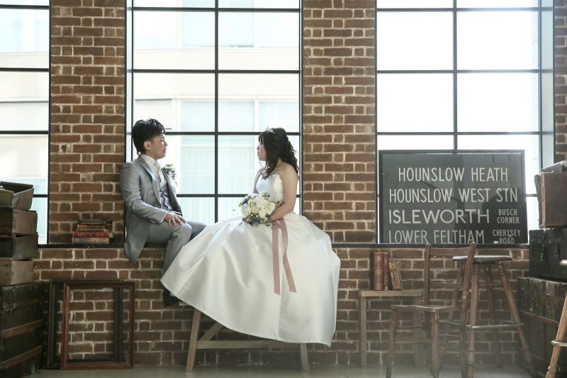 レンガの背景を使って！