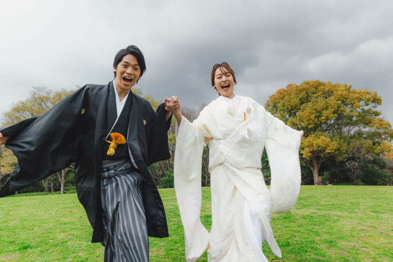 カメラに向かって