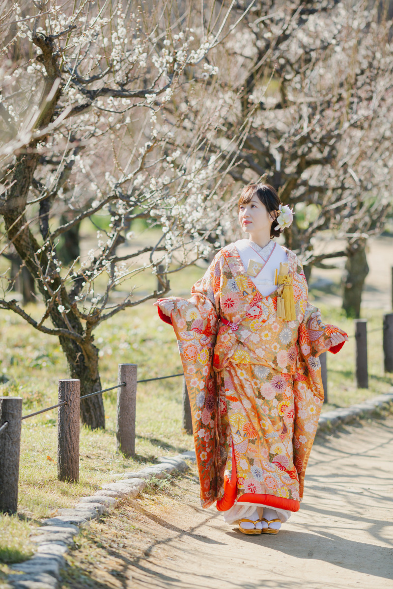 新婦様のお一人ショット