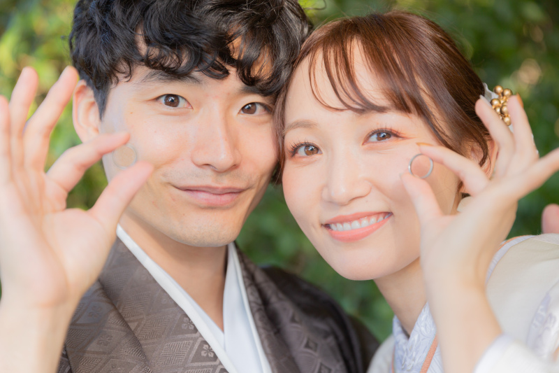 大事な指輪を使っての撮影