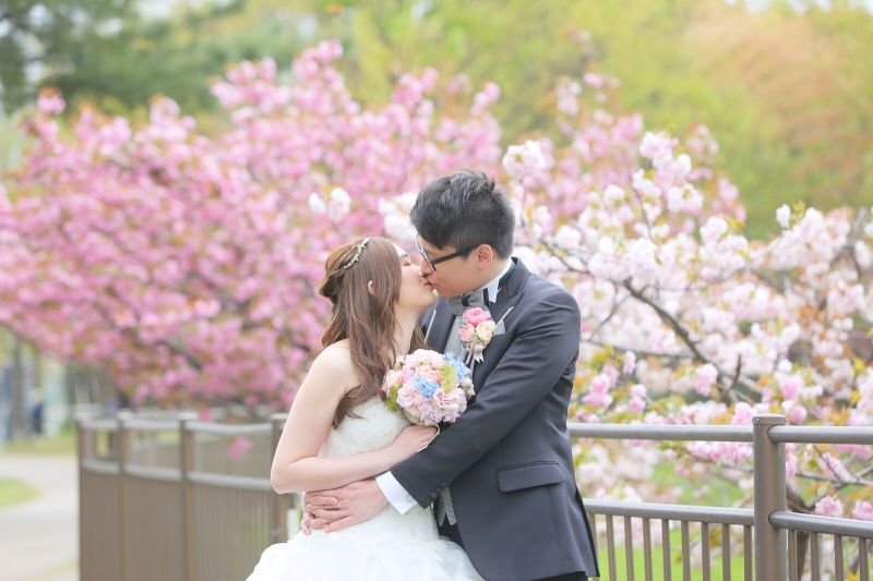 絵になるキスシーン♡