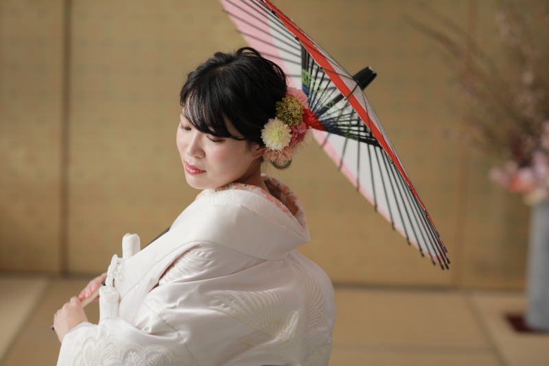 新婦様のソロショット