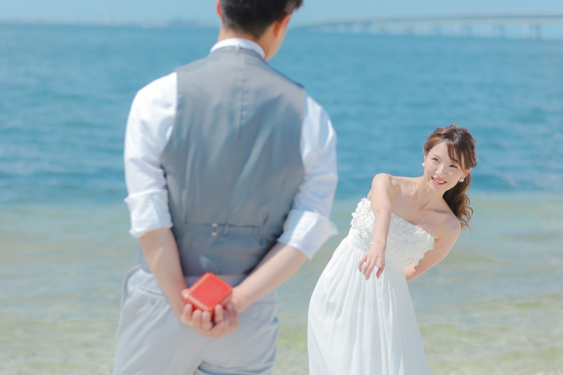 プロポーズの瞬間を