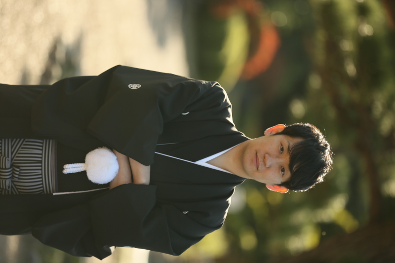 新郎様もソロショット♪