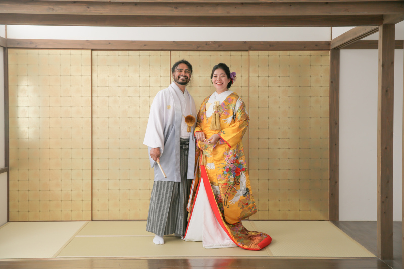 茶室に上がって