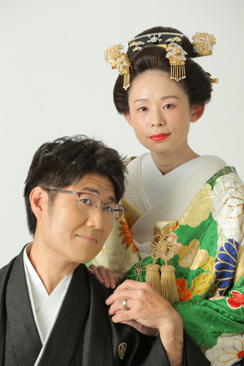 色打掛からスタートです^^