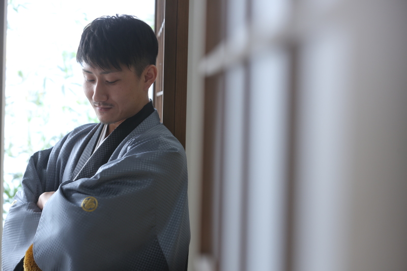 かっこいい花婿さん