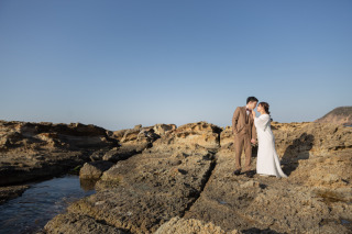 五色浜でのロケーション撮影