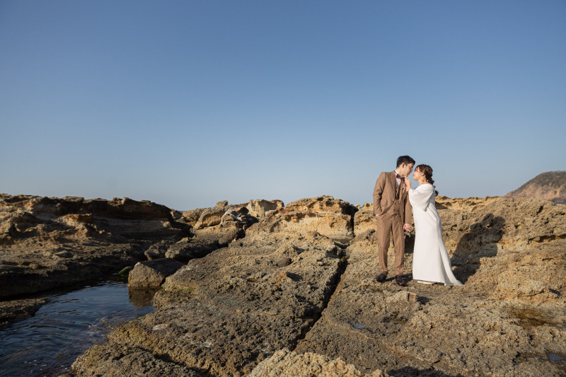 五色浜でのロケーション撮影