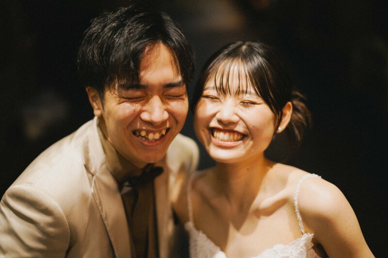 今日1番の笑顔で