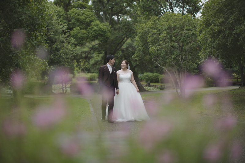 カラフルなお花も